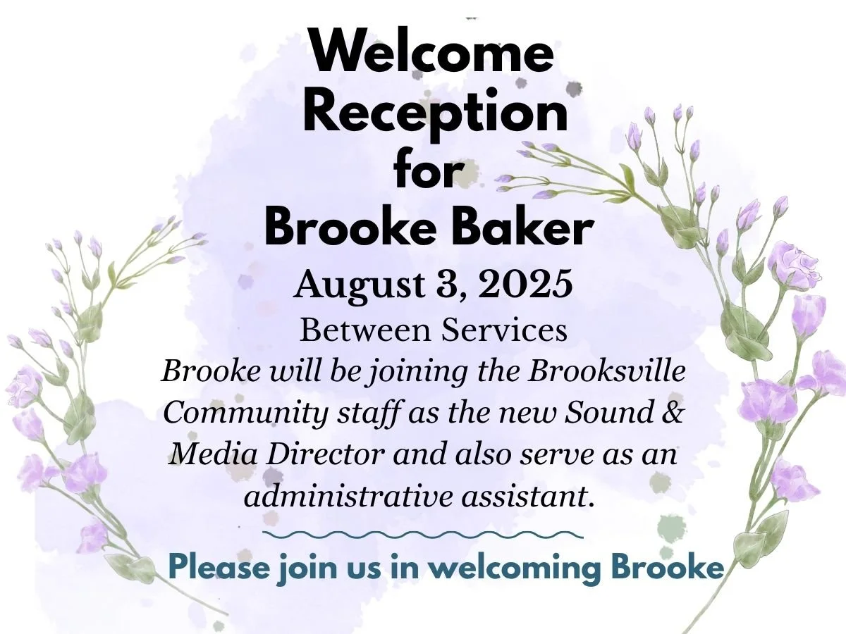Welcome Reception for Brooke Baker