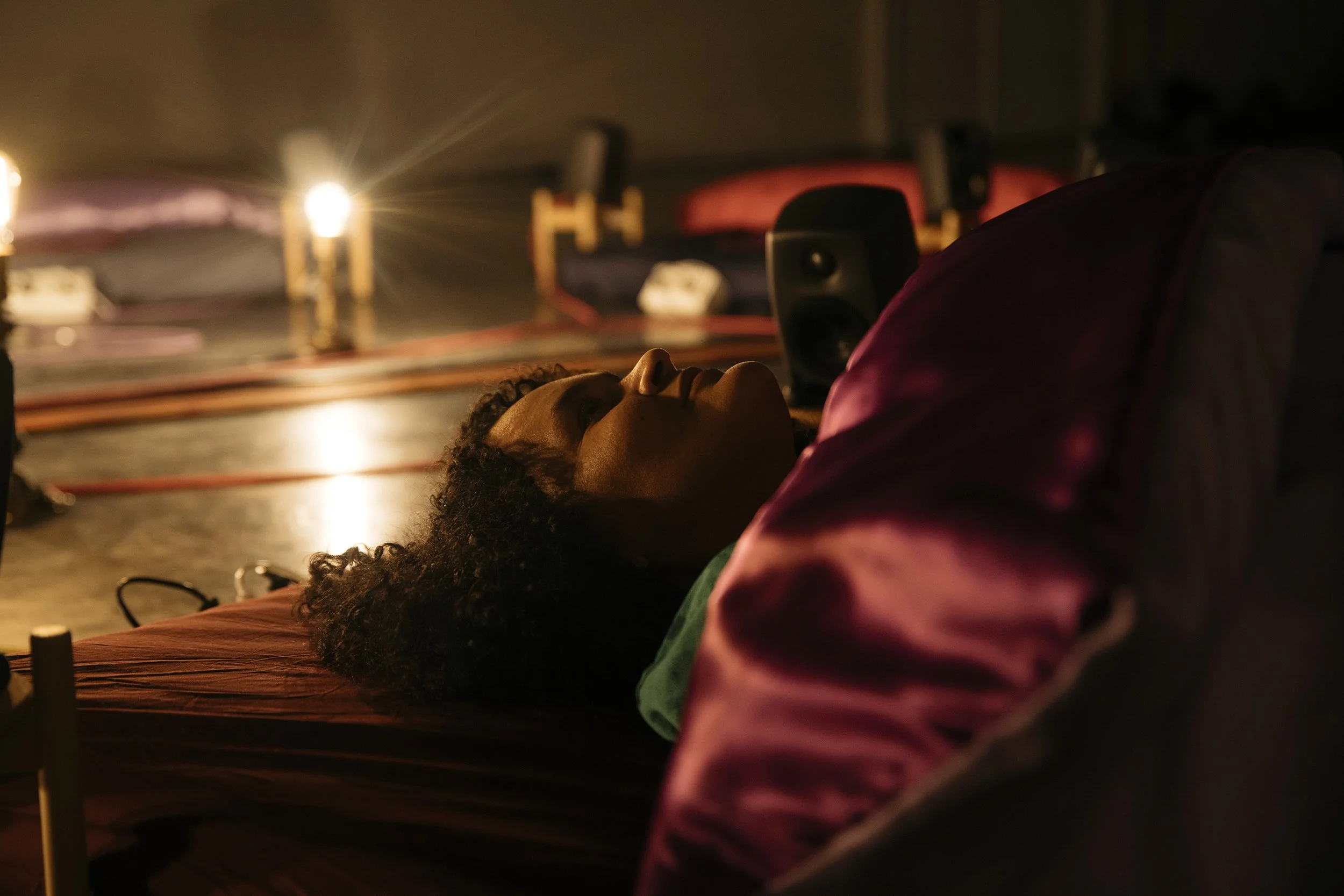   Sleep Lock the Bones . Photo: Signe Fuglested Luksengard   Maritea Dæhlin   Maritea Dæhlin is an interdisciplinary artist who lives and works in Norway and Mexico. She is interested in human behaviours, emotions, rituals and encounters. Her work sp