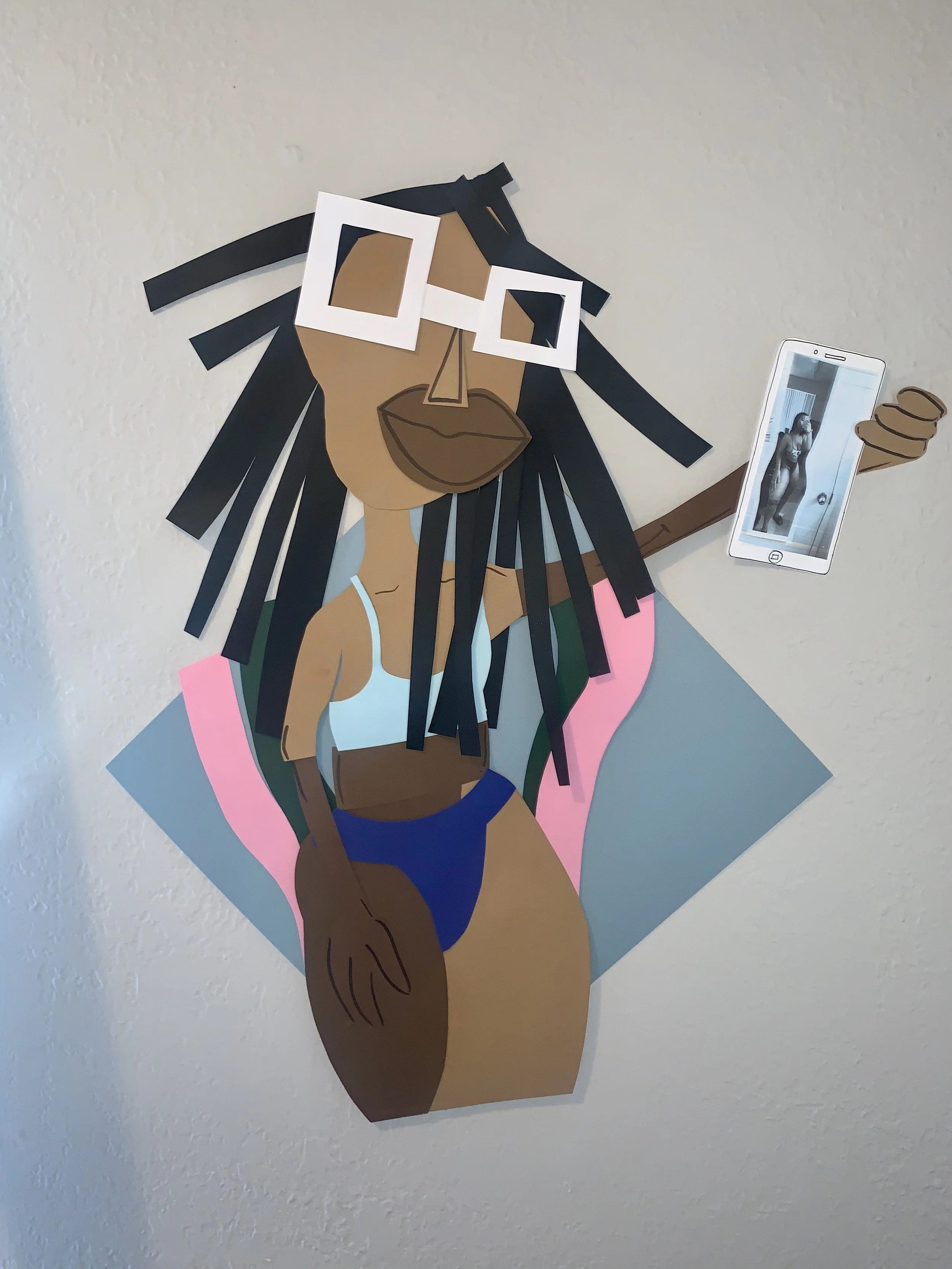 MANIPULATE. Cardstock on Illustration Board. 13in x 24 in. 2021