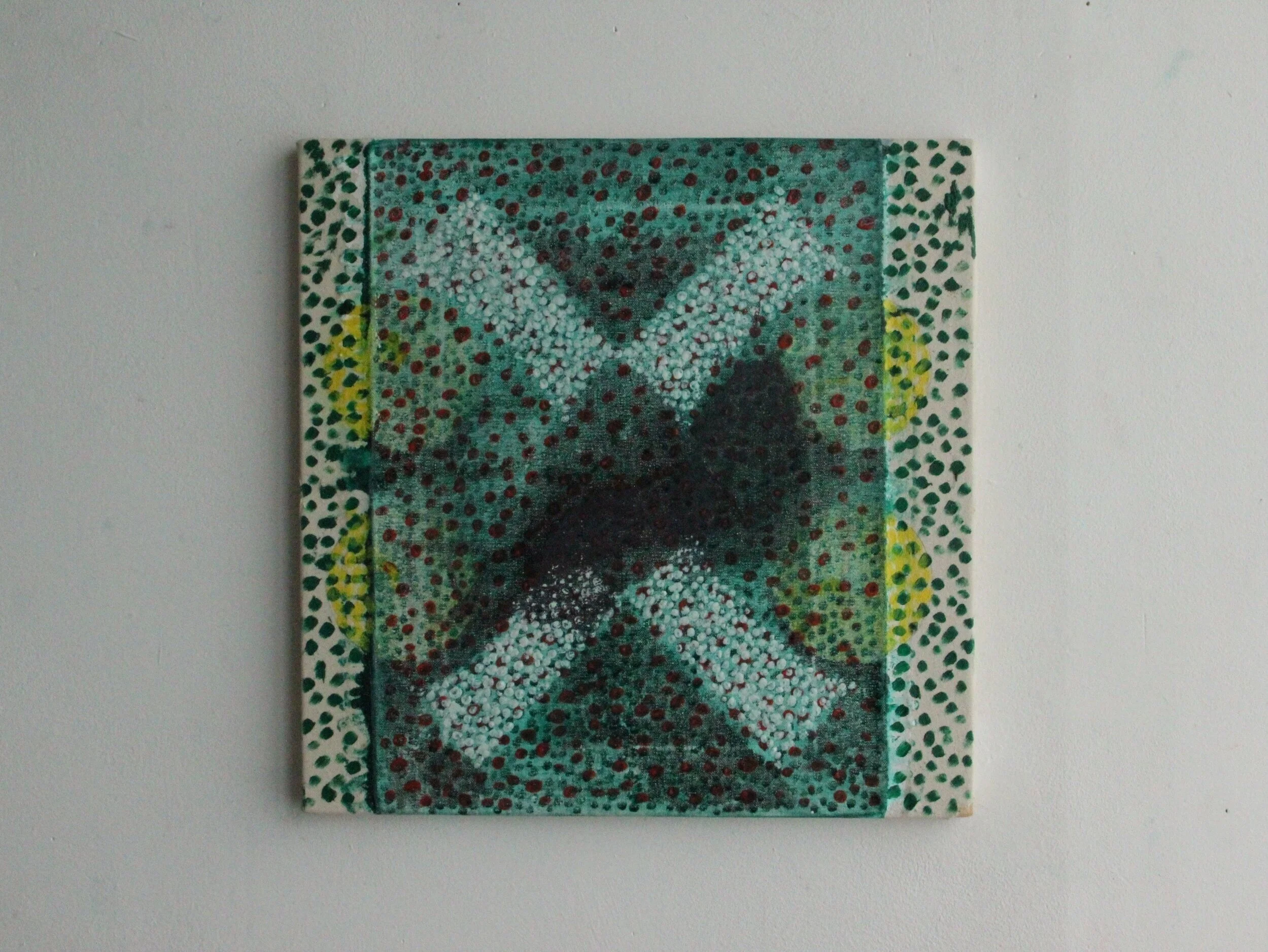 Projector, 2017, oil on canvas, 40x40cm