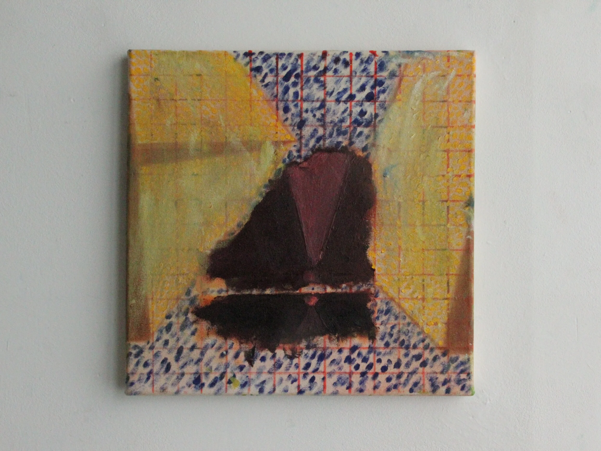 Reflex, 2017, oil on canvas, 36x36cm