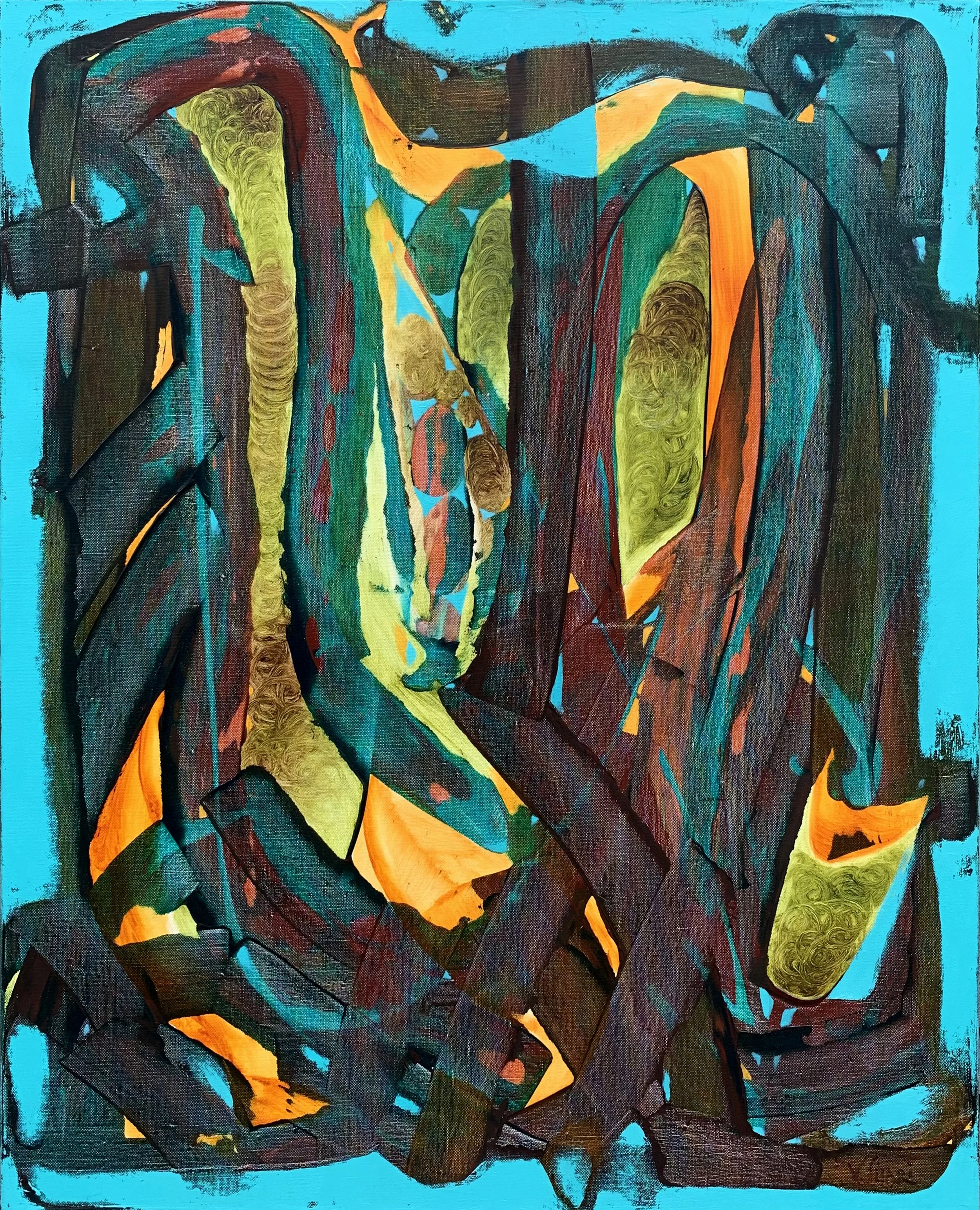 Gradina Edenului, oil / canvas, 100 x 80, 2025
