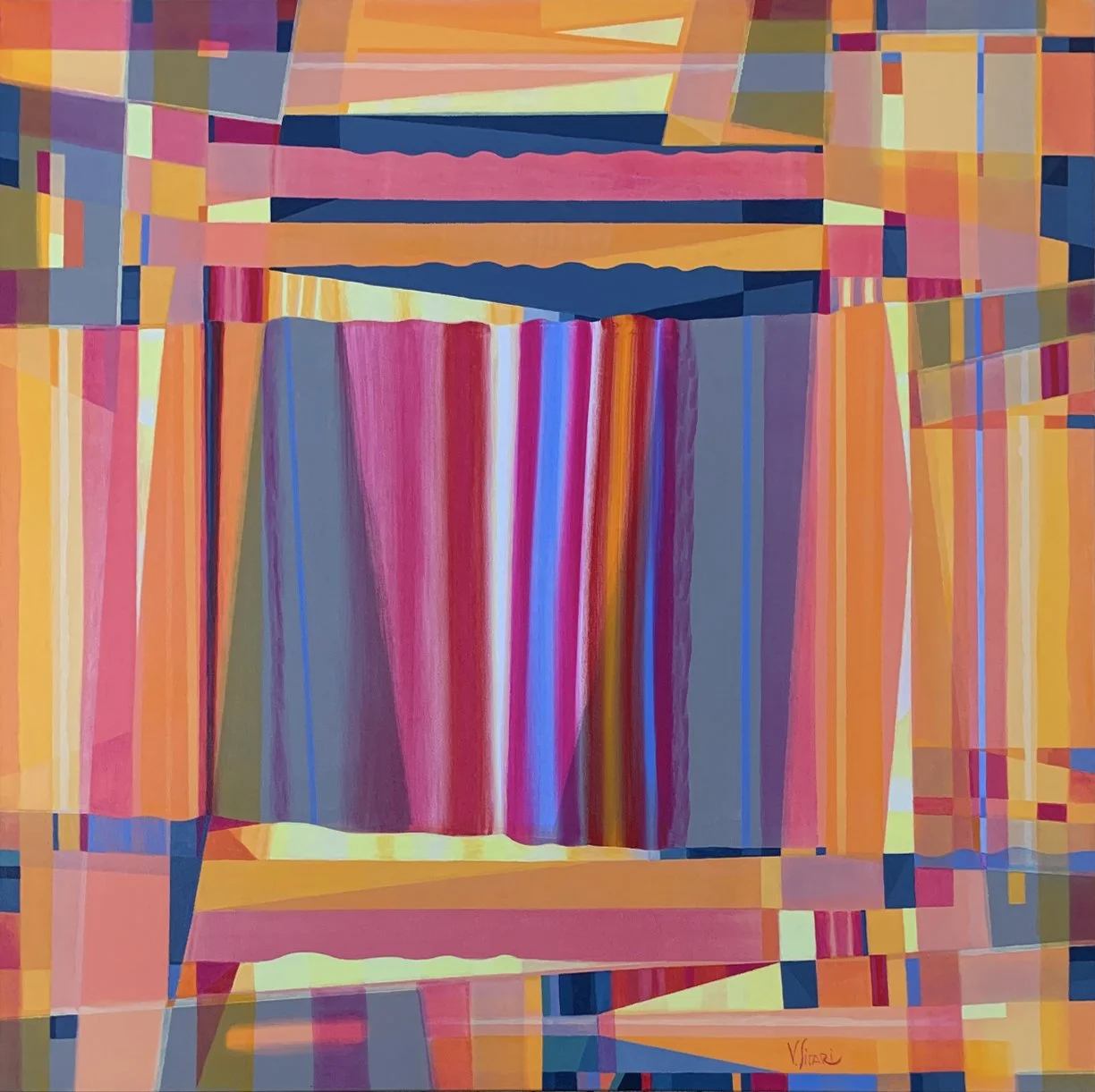 IDENTITATE acril, canvas, 1000 x 1000,2026
