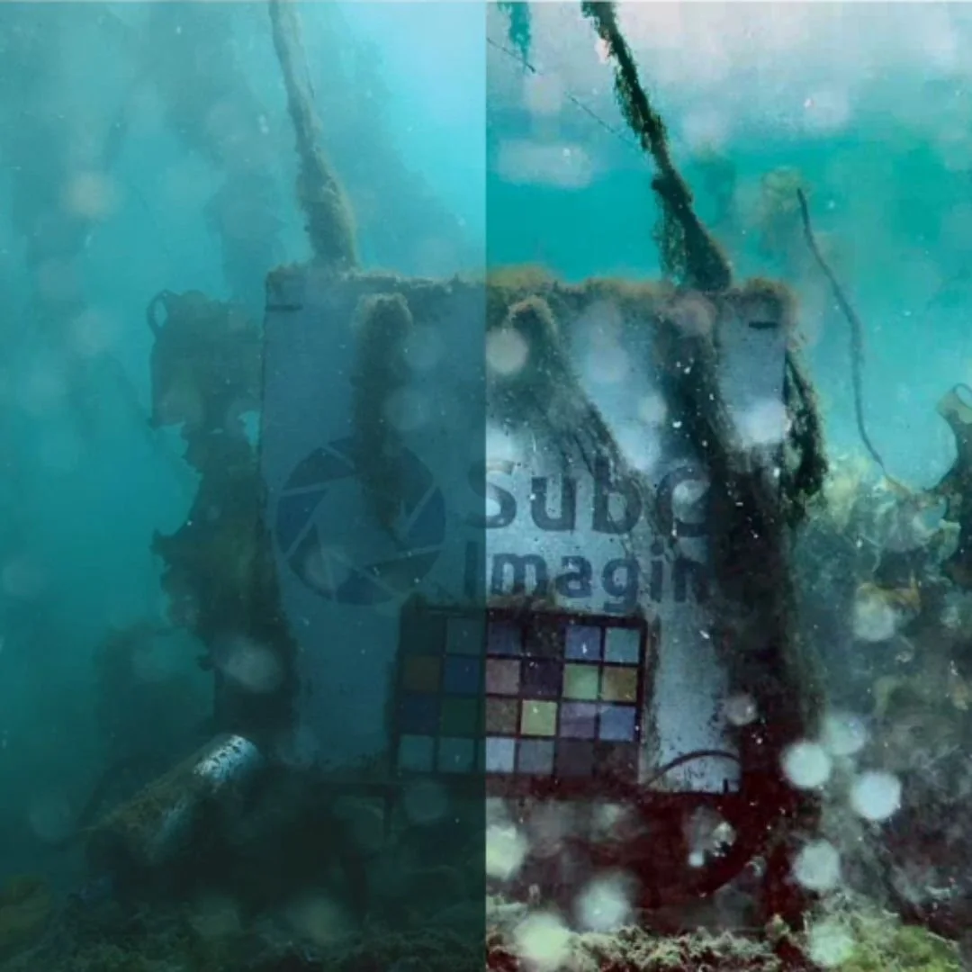 Improving Live Visibility During Underwater Inspections