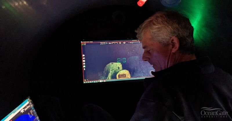 CEO of OceanGate expeditions, Stockton Rush, using rayfin subsea control software