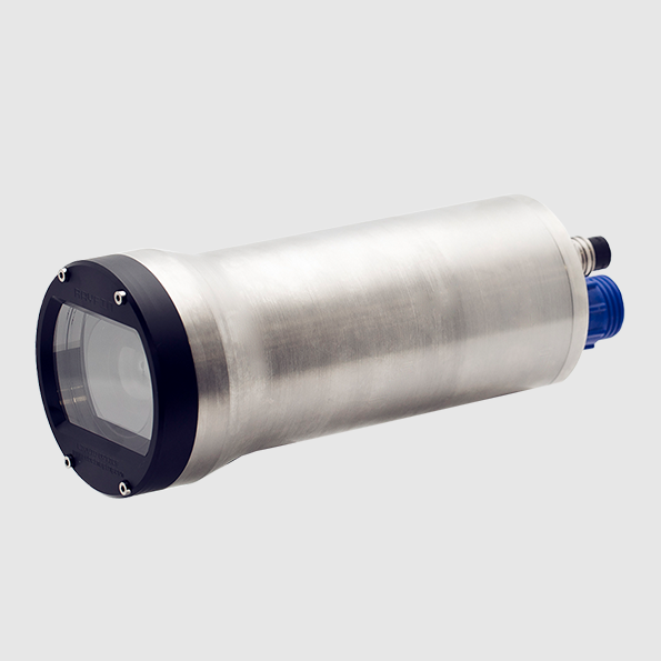 subsea camera on a blank background