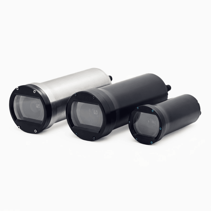 three subsea cameras