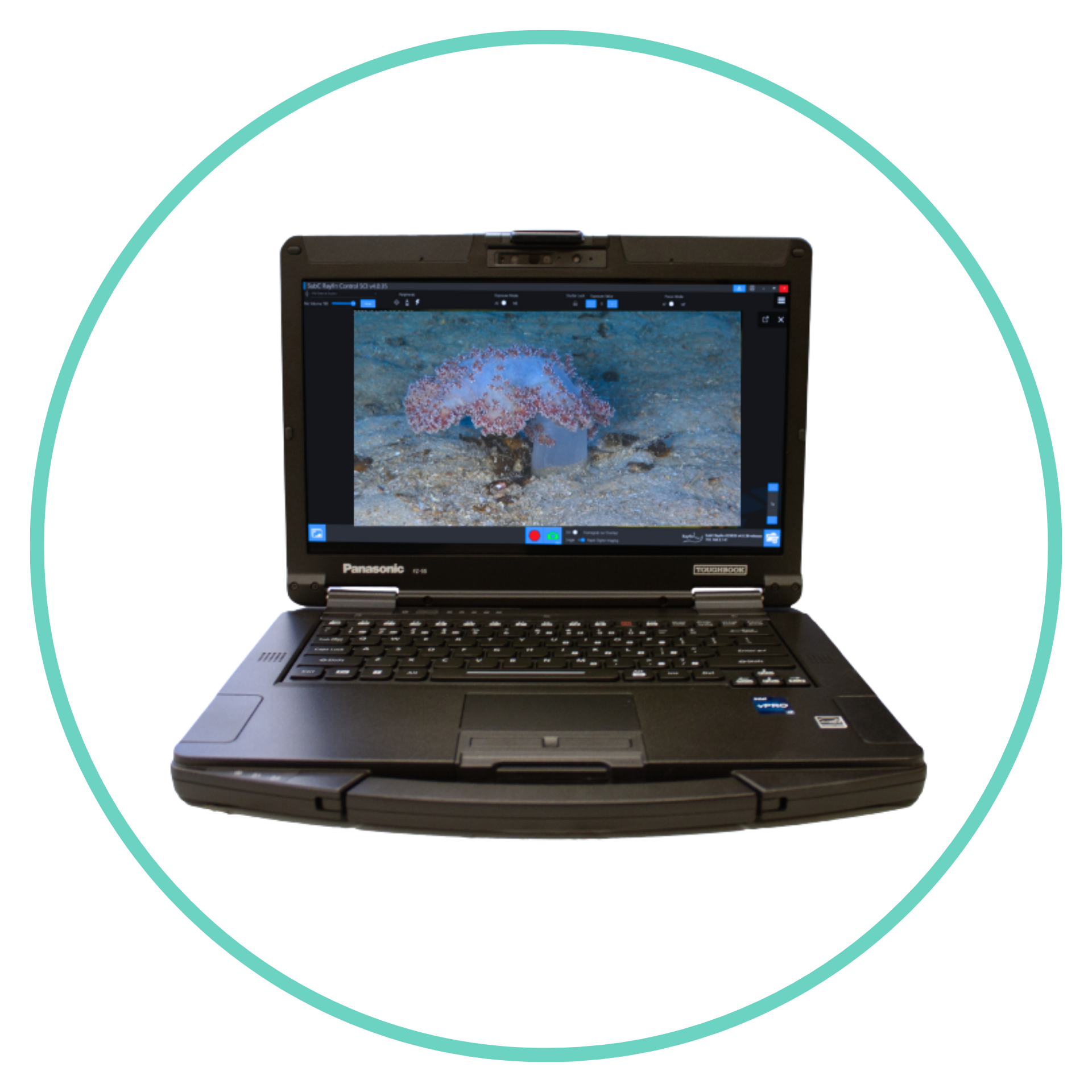 portable rugged laptop with subsea software