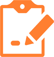 Orange document icon