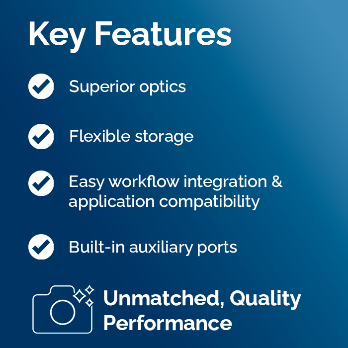 Rayfin rapid digital imaging list of key features