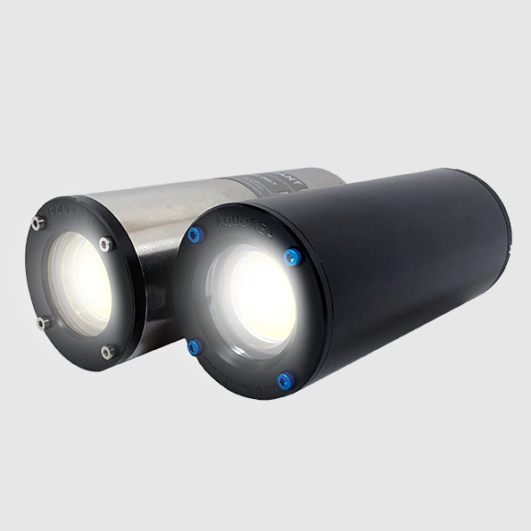 two subsea led lights