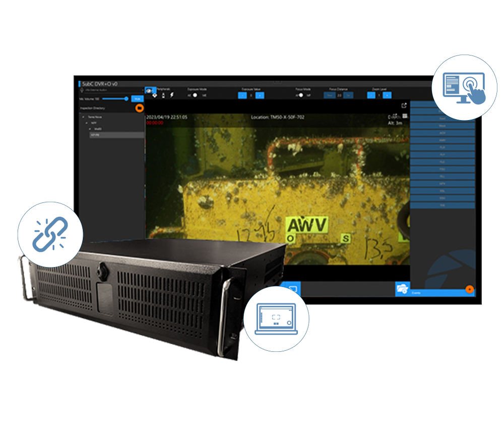 Overlay Rov Video Offshore Digital Video Recorder & Overlay System | SubC Imaging
