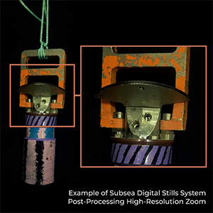 example of subsea digital stills system