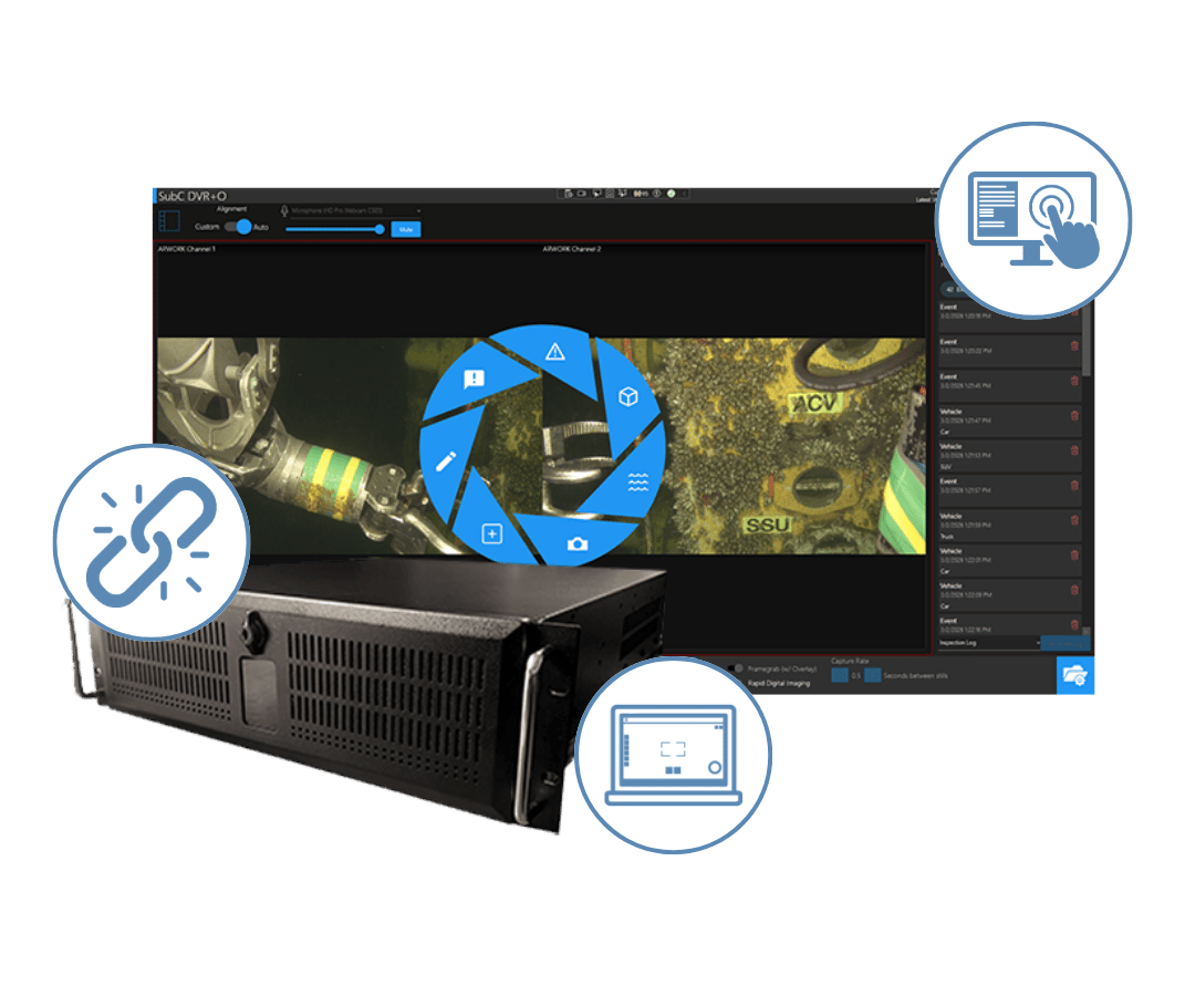 DVR+ Subsea Video Recording & Eventing Software | SubC Imaging