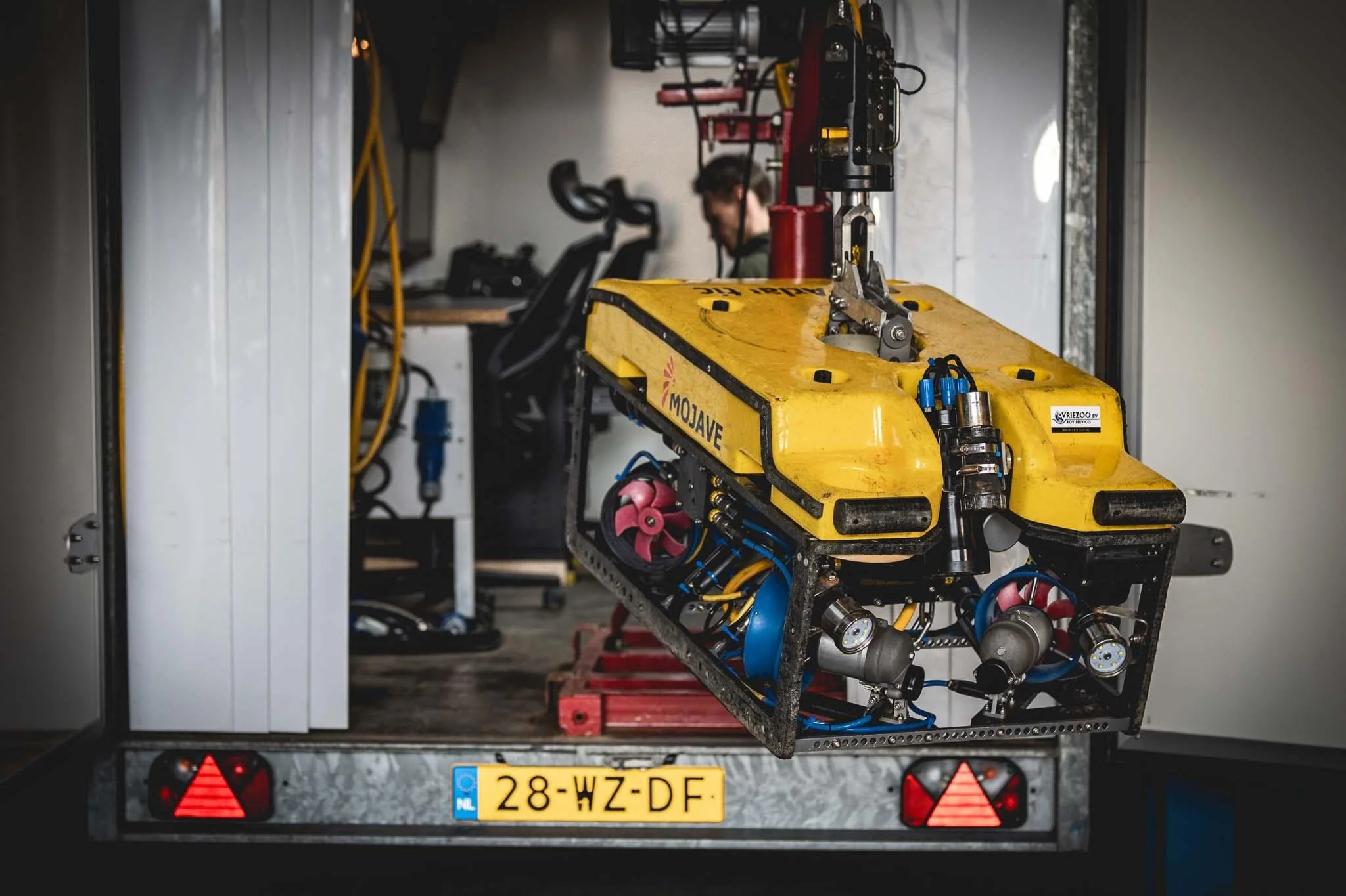 Vriezoos Mojave ROV equipped with SubC Imaging Rayfin Uplink