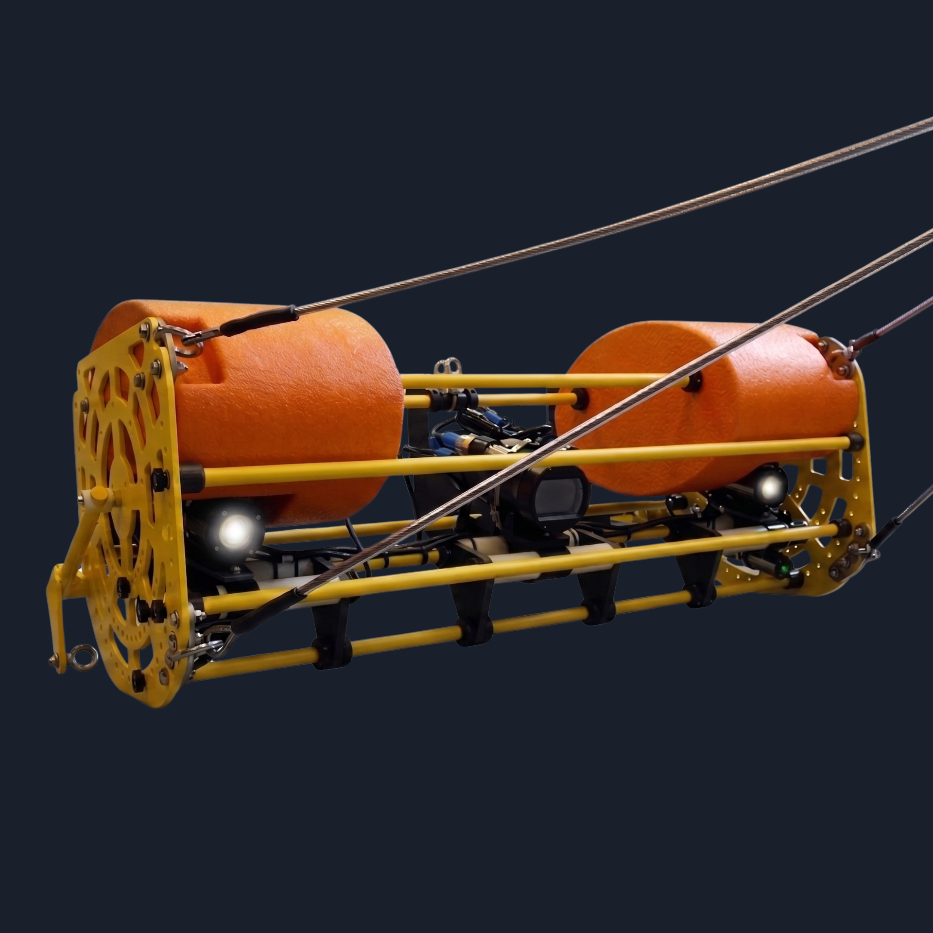 seafloor tow camera system frame