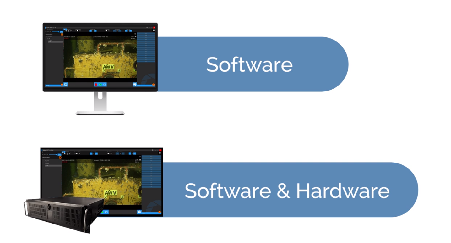 digital video recorder software and hardware