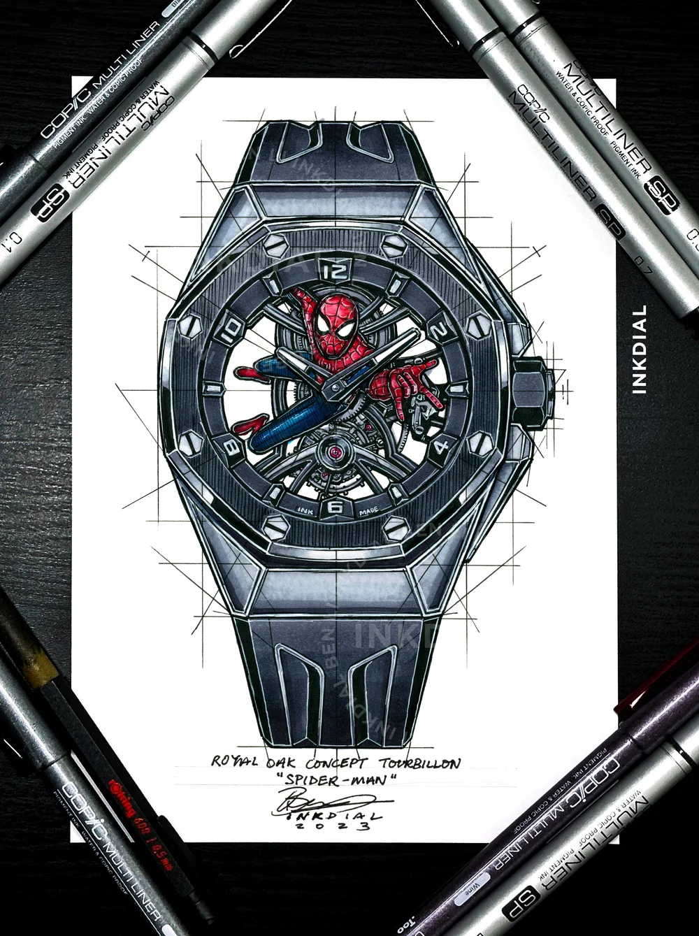 Audemars Piguet Royal Oak Concept Tourbillon “Spider-Man