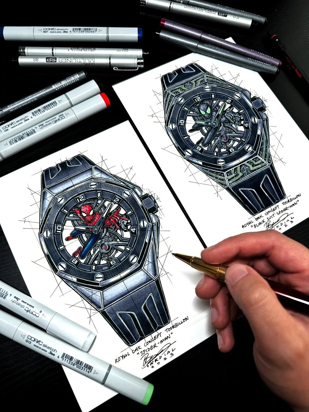 オーデマピゲ　the art projects AUDEMARS PIGUET The graffiti artist who became a watchmaker
