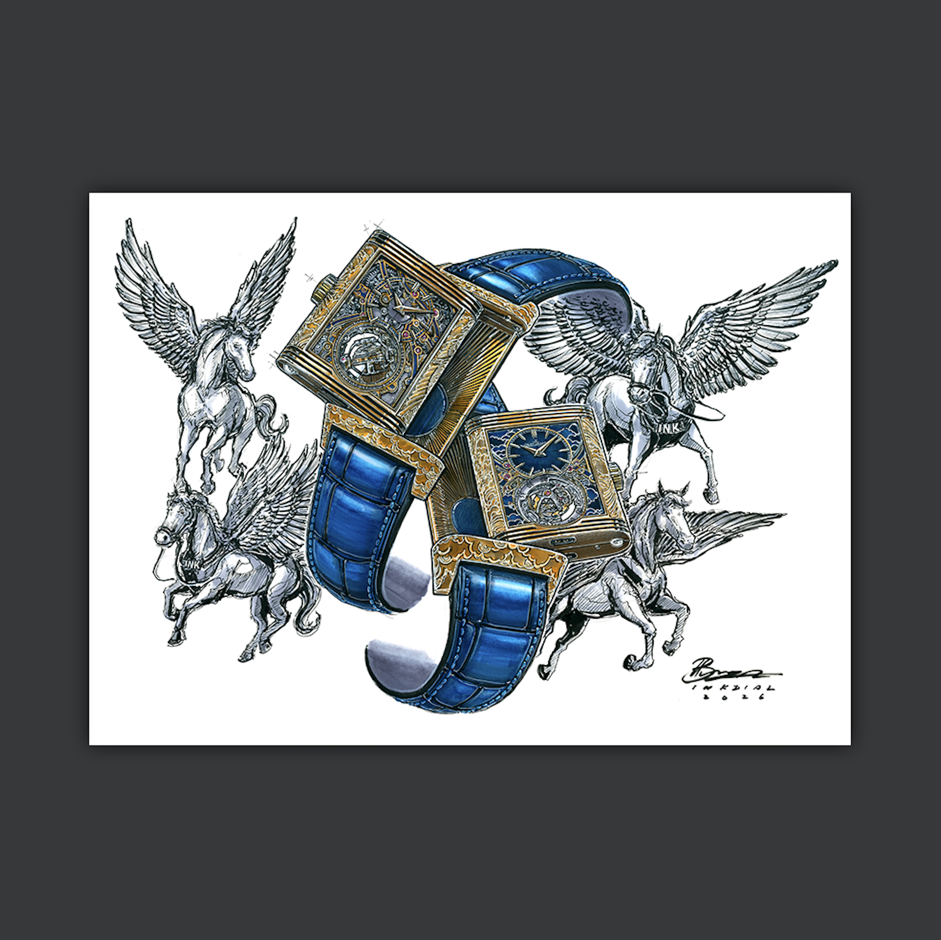 "Soaring Through Time" - Art Print