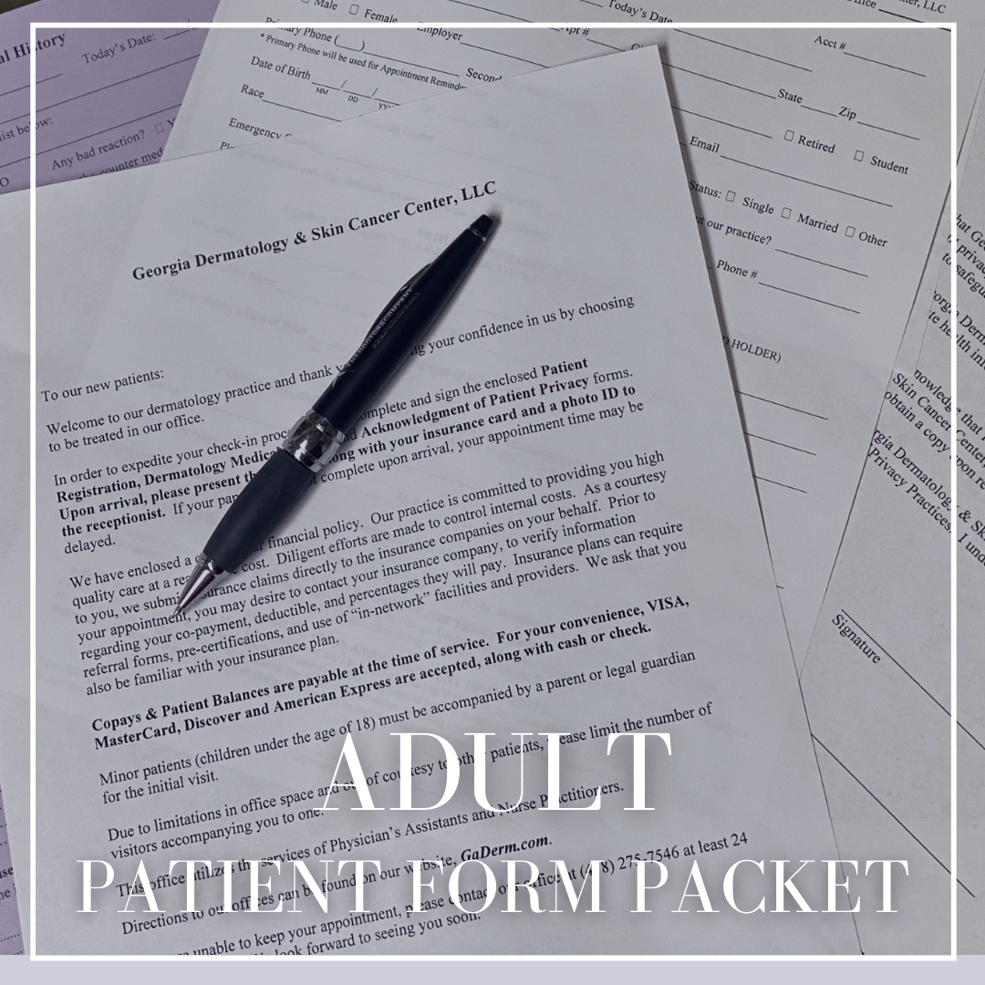 Adult Patient Form Packet