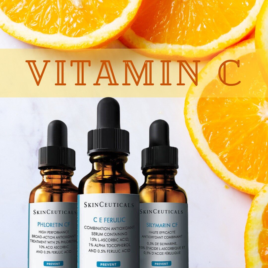 It's National Vitamin C Day!🍊

You can give your skin a healthy dose of age-fighting antioxidant protection with a clinically proven Vitamin C serum from SkinCeuticals.

Vitamin C is a powerhouse skincare ingredient prized for its natural ability to