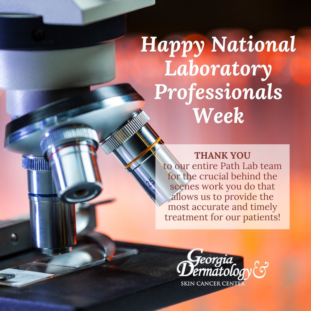 Happy National Laboratory Professionals Week!🔬

THANK YOU to our entire Path Lab team for the crucial behind the scenes work you do that allows us to provide the most accurate and timely treatment for our patients!

#nationallaboratoryprofessionalsw