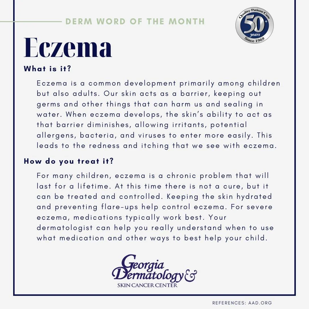 Eczema is a common development primarily among children but also adults. Our skin acts as a barrier, keeping out germs and other things that can harm us and sealing in water. When eczema develops, the skin's ability to act as that barrier diminishes,