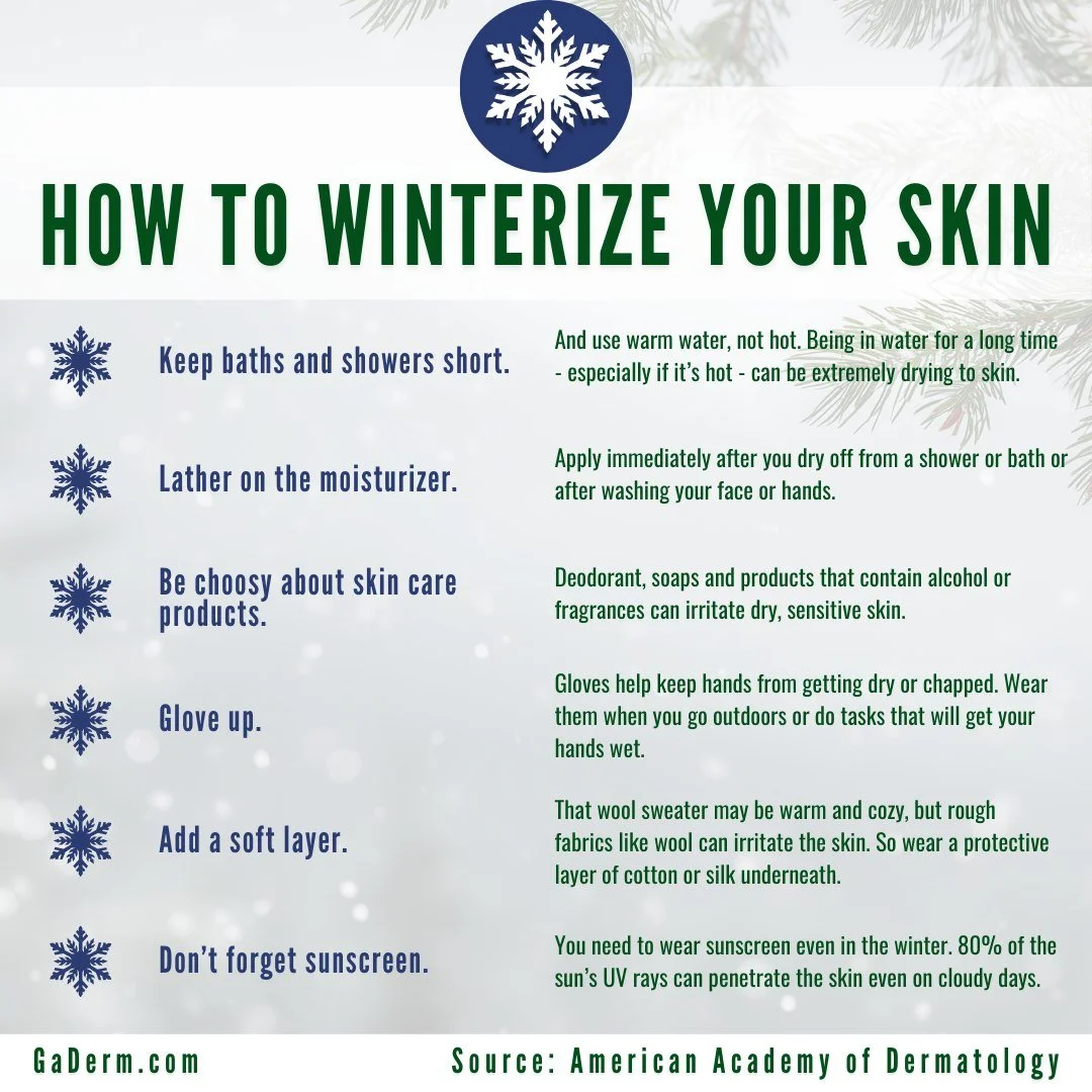 Winter months can be harsh on the skin if not taken care of properly. There are preventative measures you can take to help ensure your skin will stay healthy and happy during the cold winter chills. Dermatologists around the world suggest this everyd