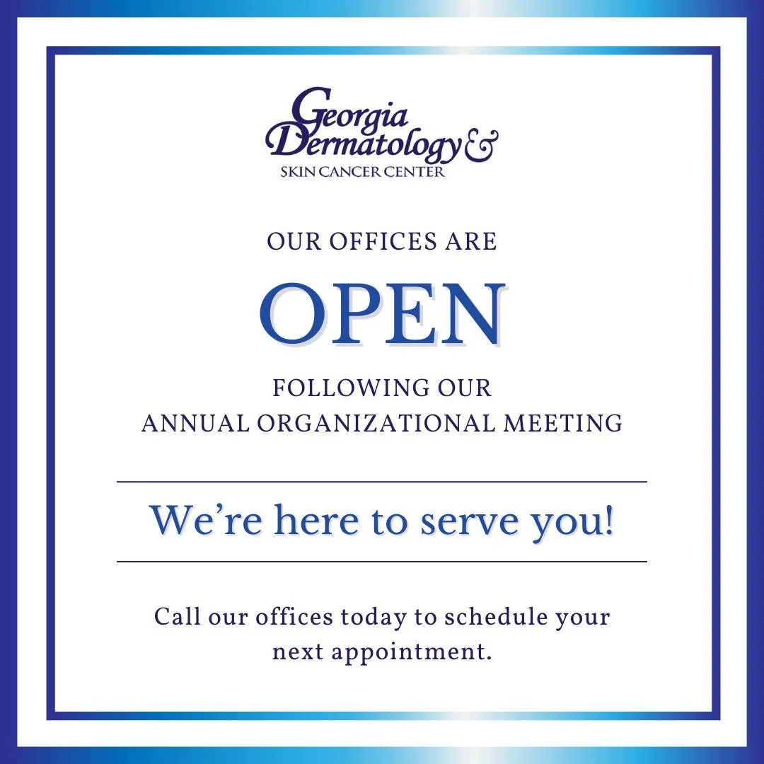 Our offices are OPEN today following our Annual Organizational Meeting.

Call our offices today to schedule your next appointment.