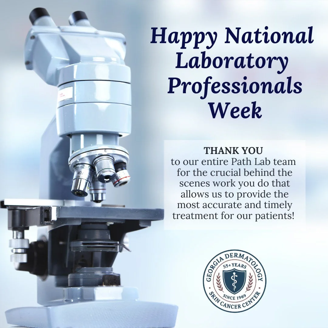 Happy National Laboratory Professionals Week!🔬

THANK YOU to our entire Path Lab team for the crucial behind the scenes work you do that allows us to provide the most accurate and timely treatment for our patients!

#nationallaboratoryprofessionalsw