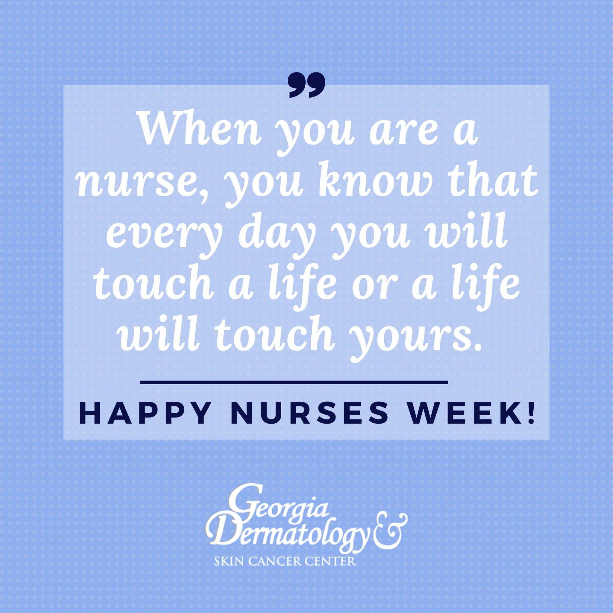 Happy Nurses Week! 🩺
⁣
We would like to thank all of our nursing staff including our medical assistants, NP's, LPN's and RN's who go above and beyond daily. Your hard work and dedication do not go unnoticed. We are so grateful that you are a part of