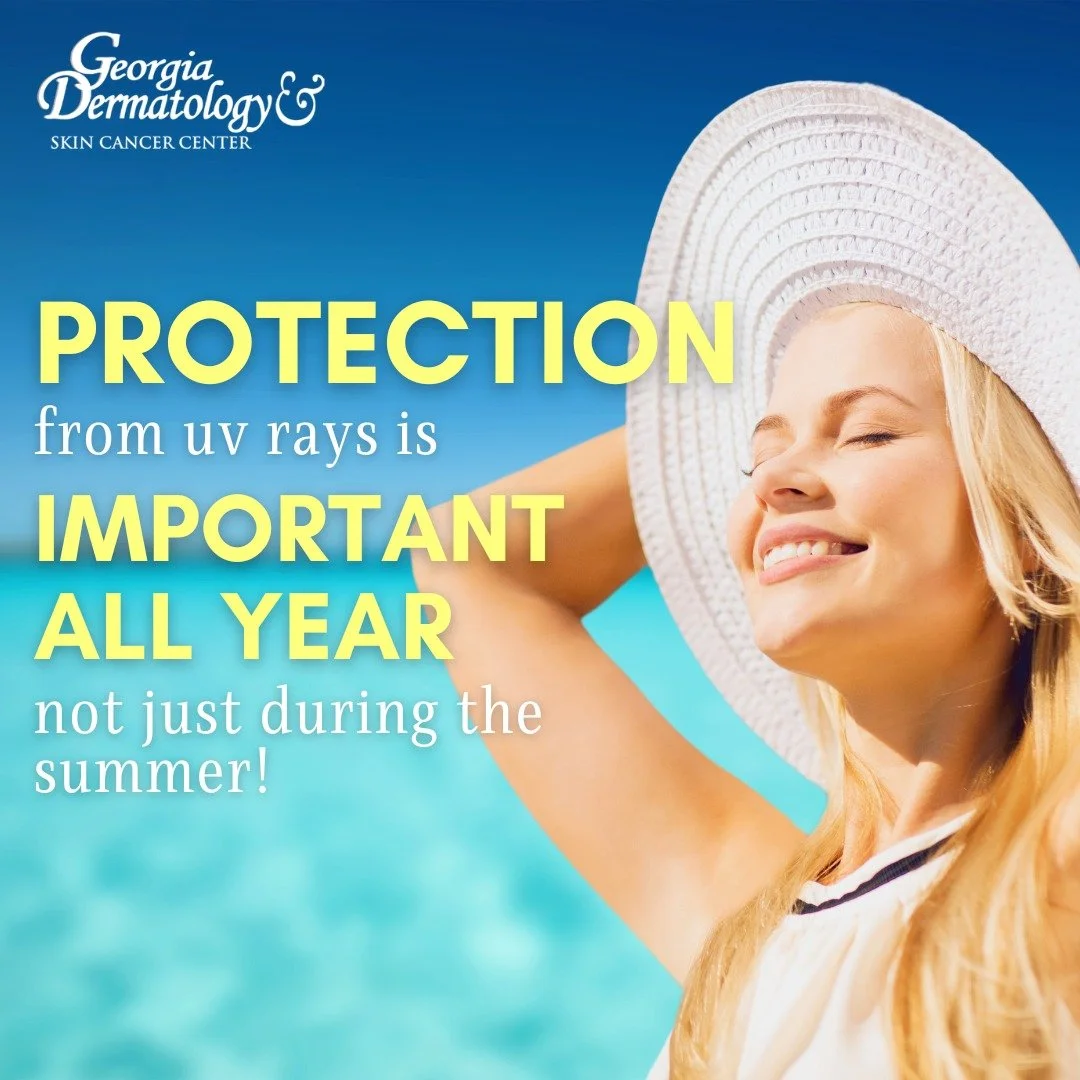Sunscreen should be applied every day! The best practice is to apply 30 minutes before venturing outside to allow the sunscreen to bind to your skin. Reapply every two hours of exposure and immediately after swimming or excessive sweating.

Even when