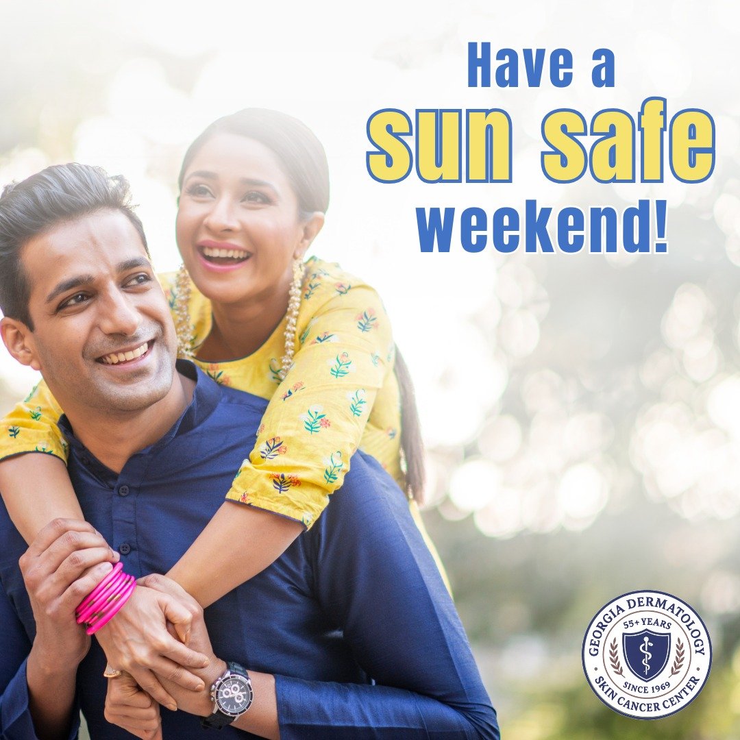 Skip the sunburns! Stay sun safe by consistently applying sunscreen, wearing protective clothing, and seeking shade.

#SkinCancerAwareness #skincancerawarenessmonth #ThisIsSkinCancer #ShareTheFacts #CheckYourSkin #GaDerm