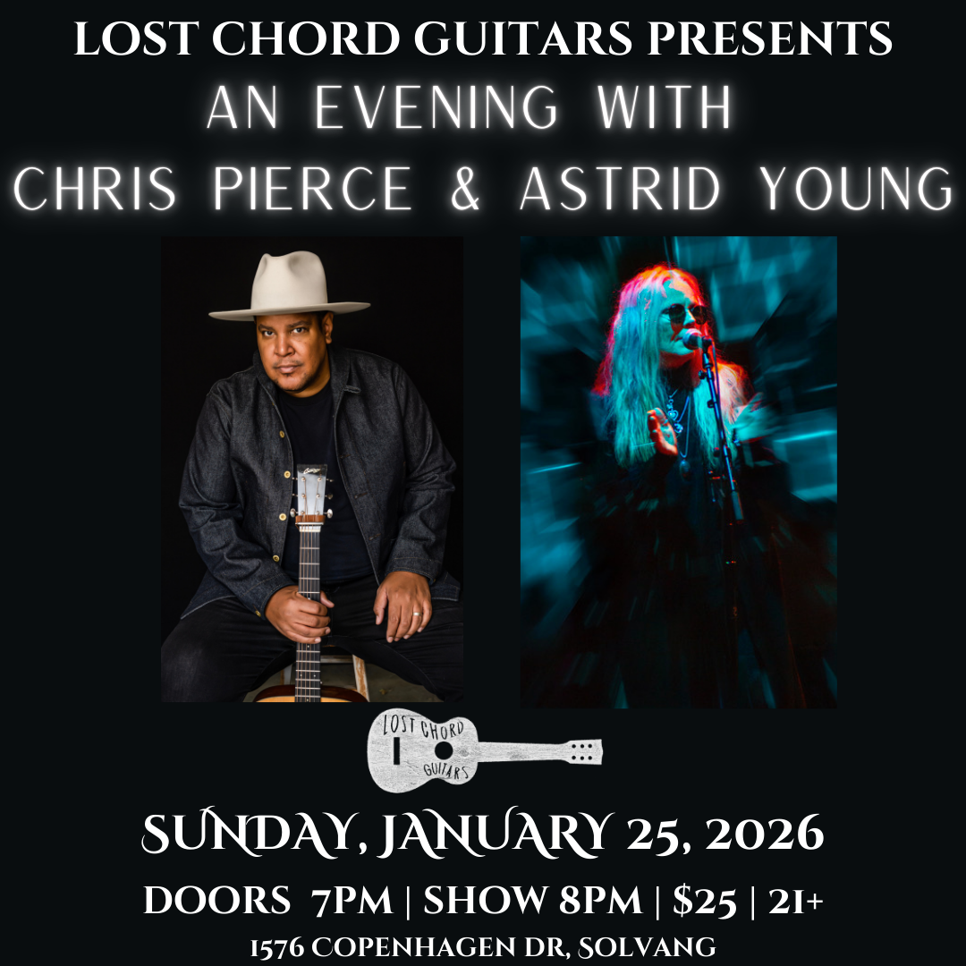 AN EVENING WITH CHRIS PIERCE AND ASTRID YOUNG