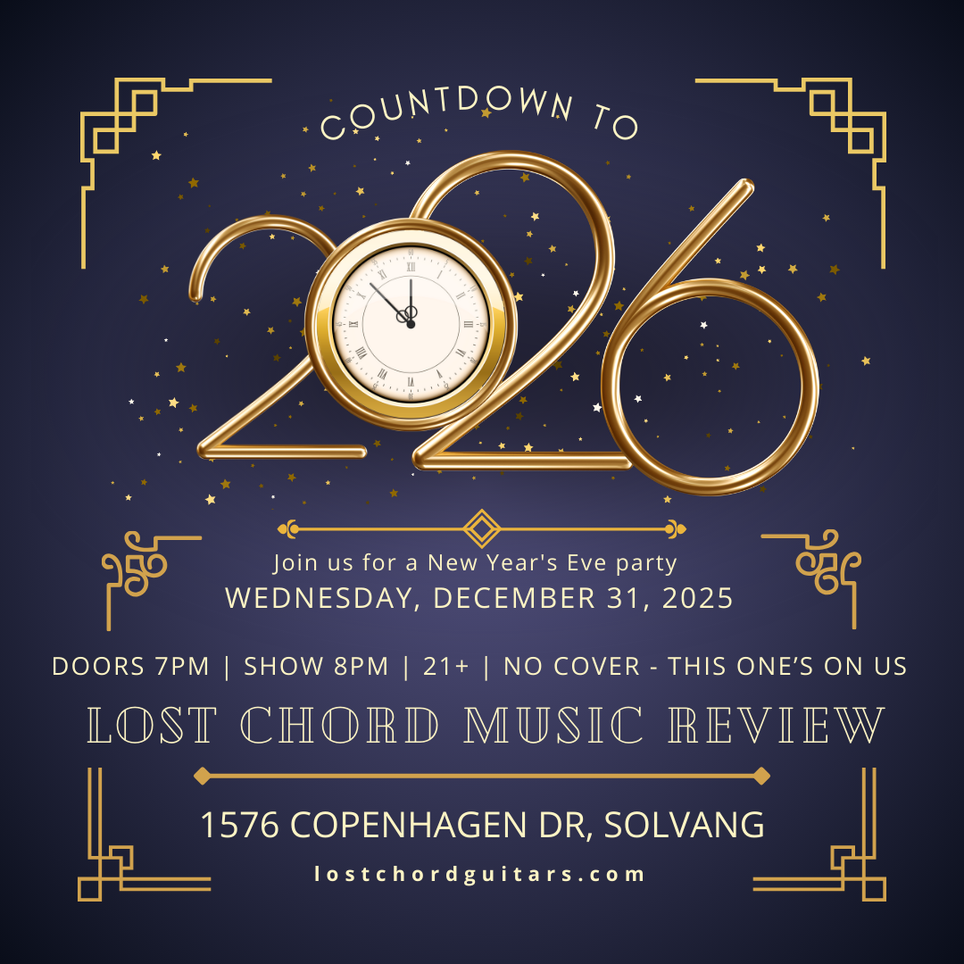 NEW YEARS EVE PARTY! Lost Chord Artist Review