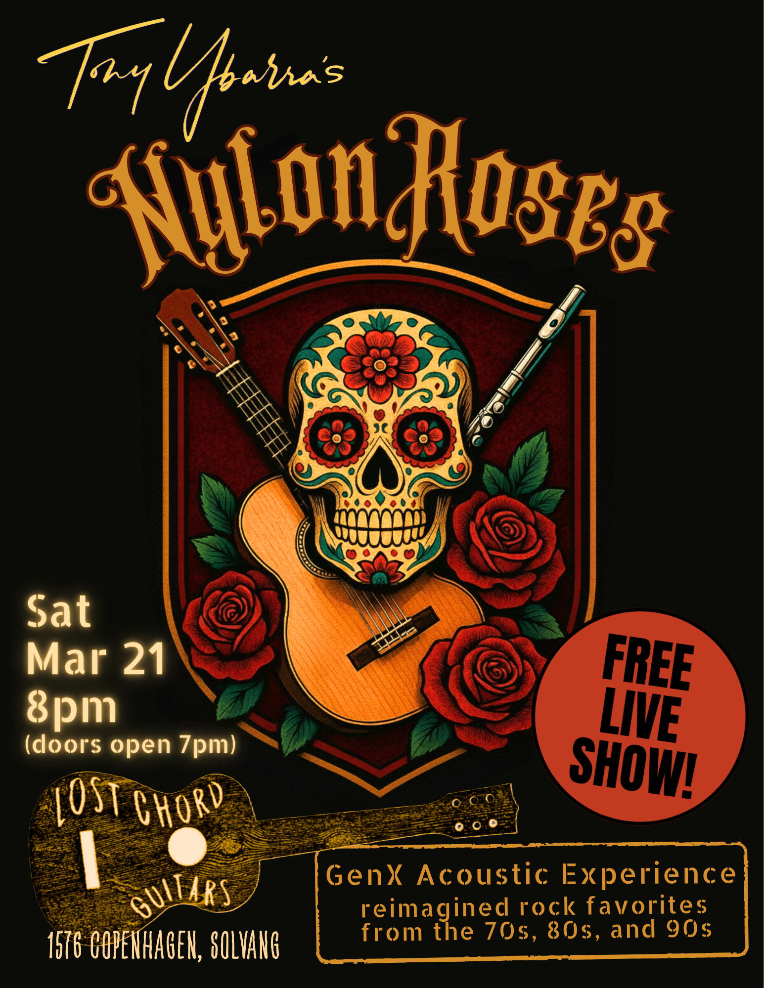 Tony Ybarra's Nylon Roses