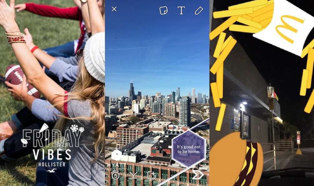 Snapchat Filters Hyatt Regency McCormick Place Marketing Leader Specializing in Hotels Restaurants