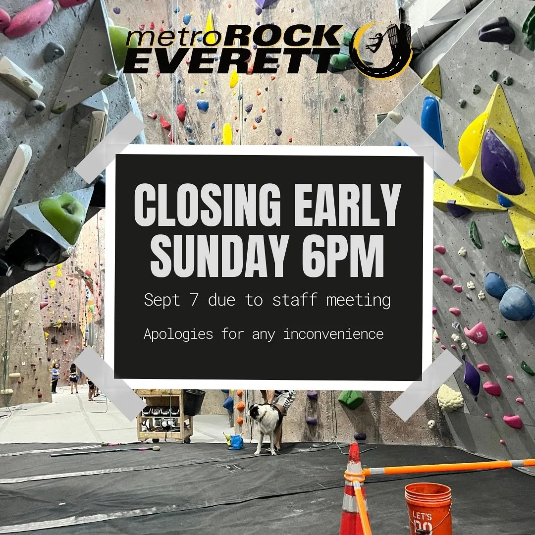 We are closing early at 6pm THIS Sunday for a staff meeting. Apologies for any inconvenience!