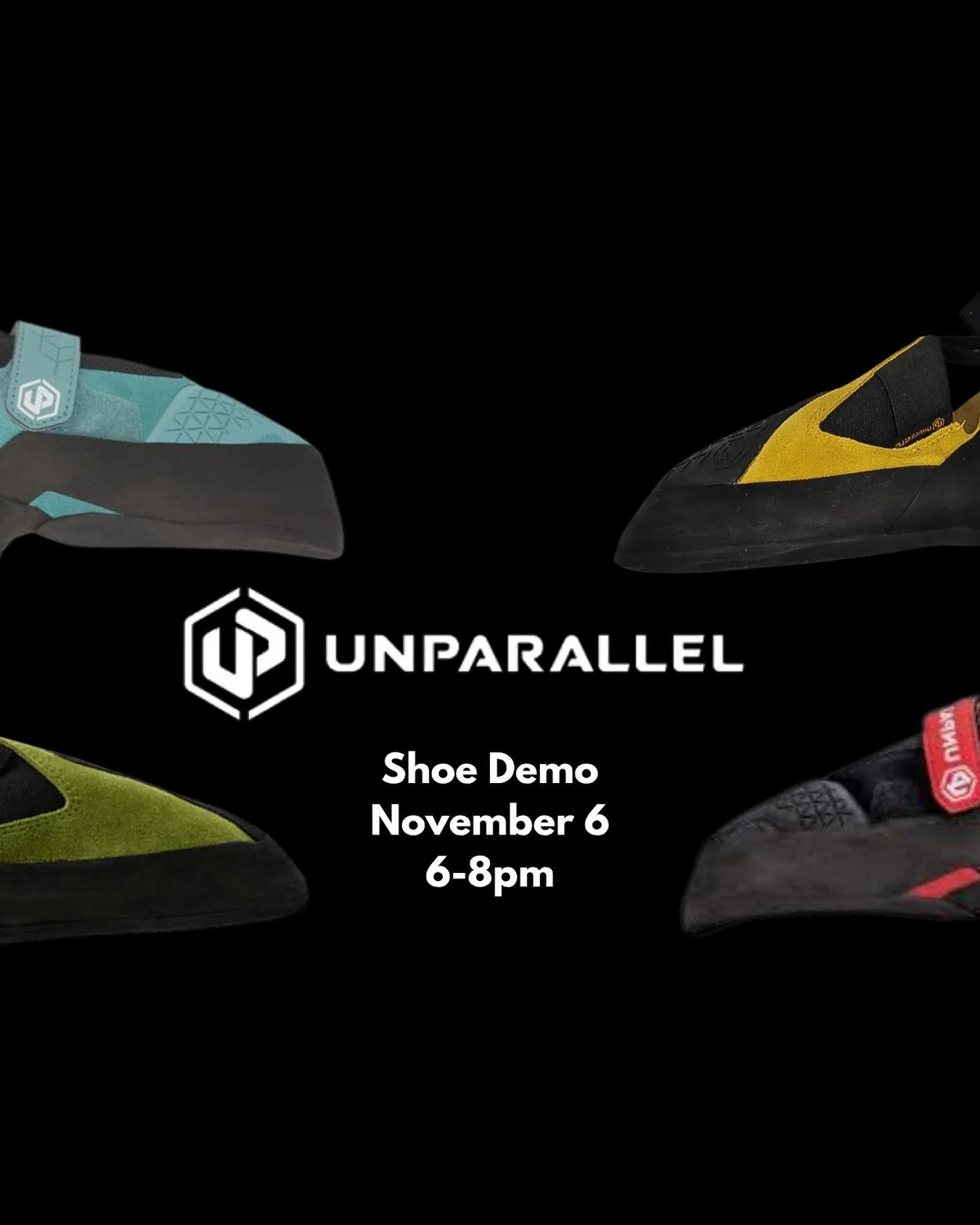 Next week! Same day as the BIPOC plant swap, come through for the Unparallel shoe demo!
