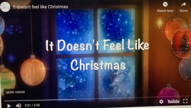 It doesn't feel like Christmas