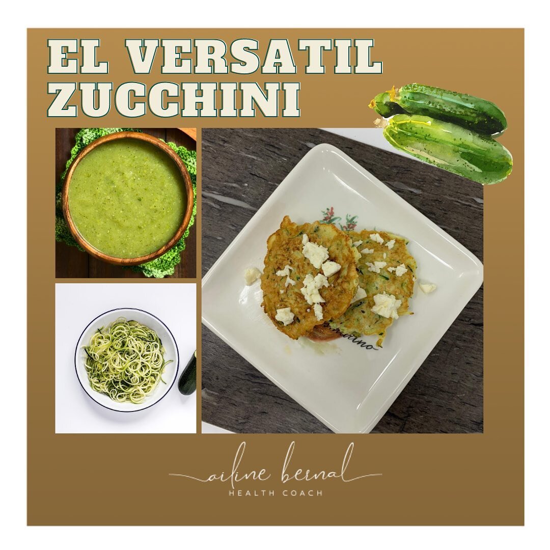 En la era de la alimentaci&oacute;n &ldquo;low carbs&rdquo; el zucchini es un vegetal que siempre debes incluir en tu lista de compras semanal.  Es un vegetal muy vers&aacute;til, con un bajo &iacute;ndice glic&eacute;mico y bajo en calor&iacute;as. 