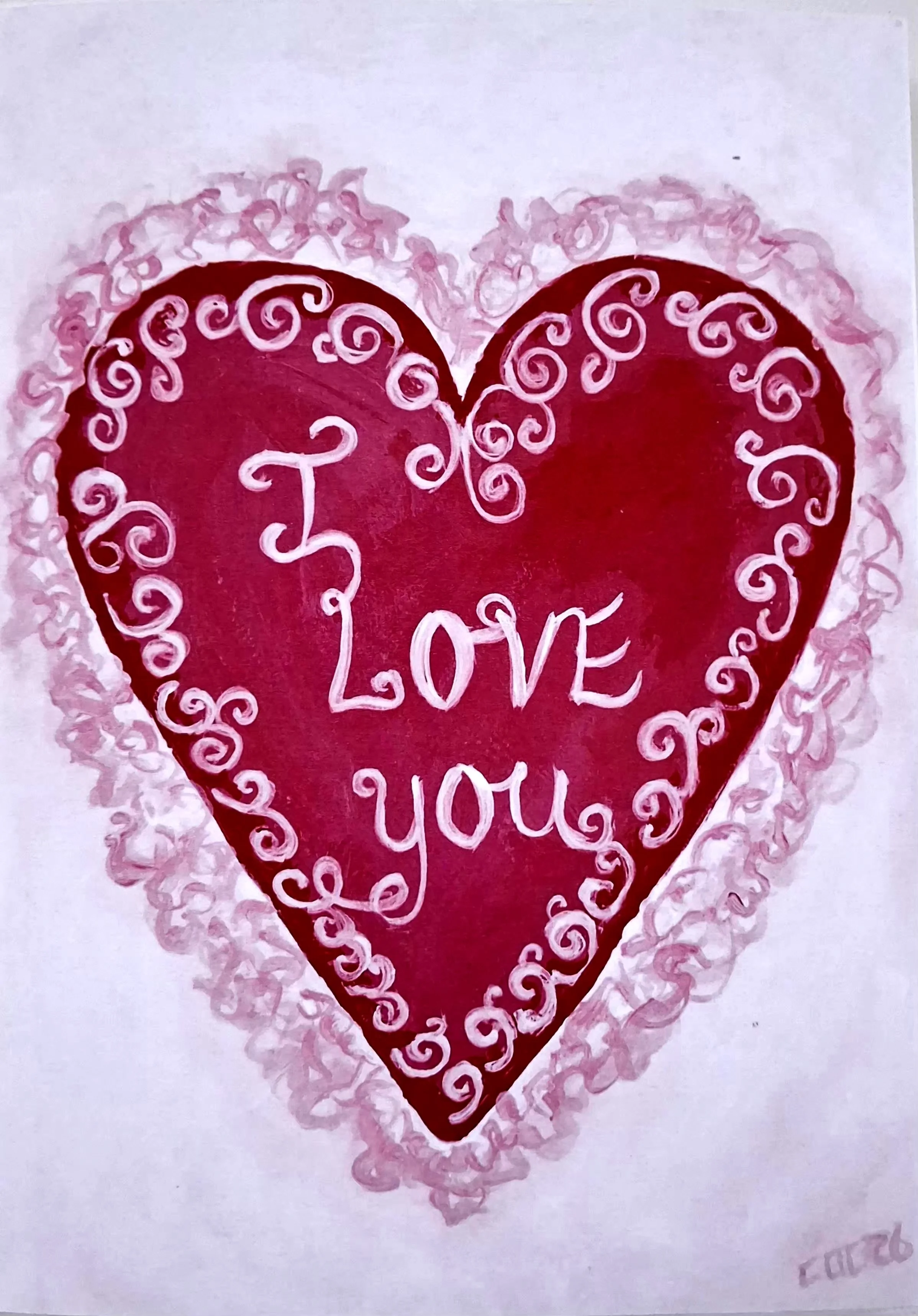 Valentine Heart ** New card 2026