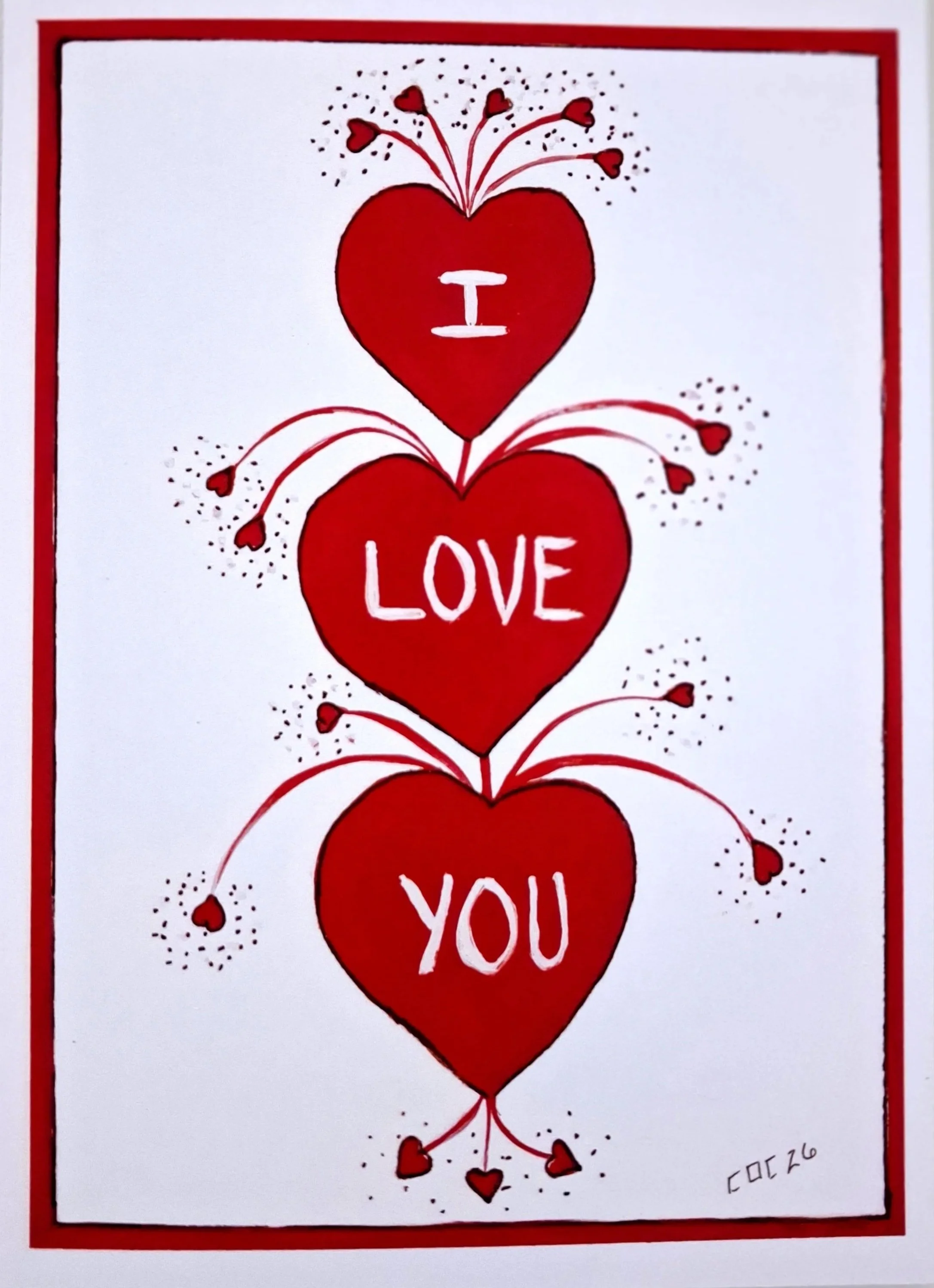 Triple Hearts  ***New card 2026