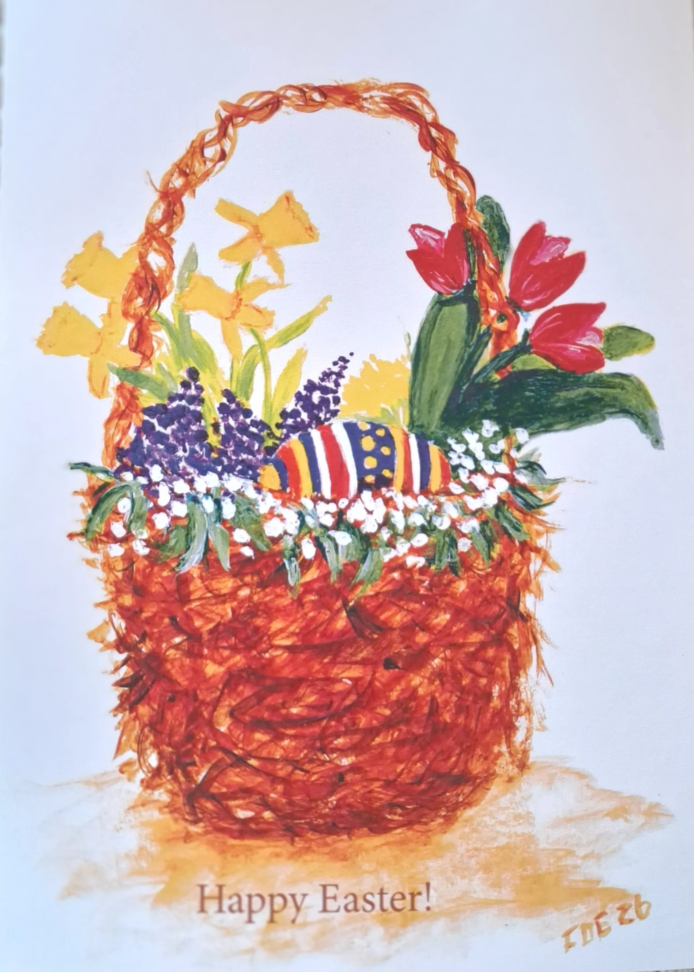 Easter Basket.  ** New card 2026