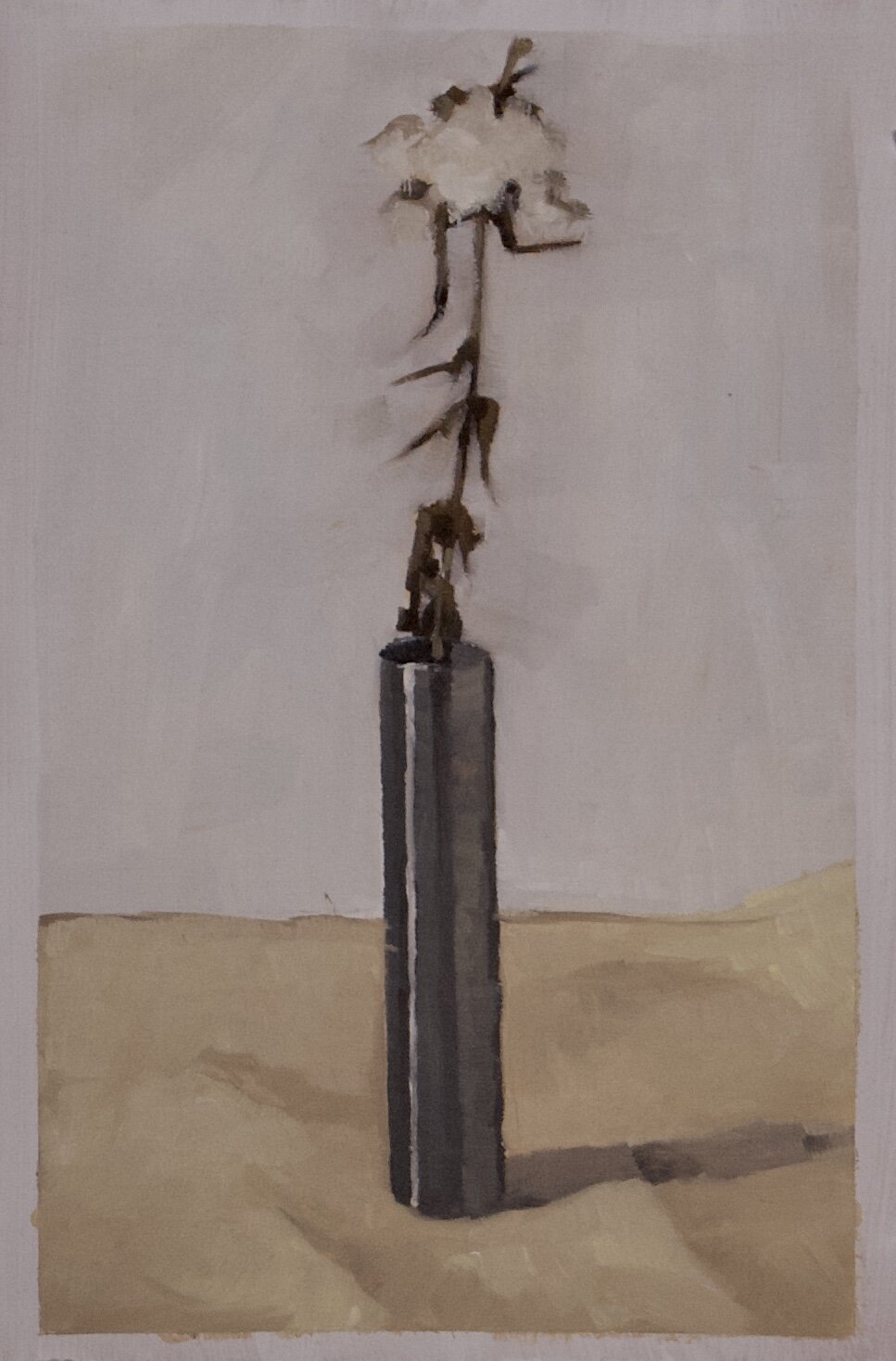 Weed |
Oil on Wood |
10" x 6" |
2017