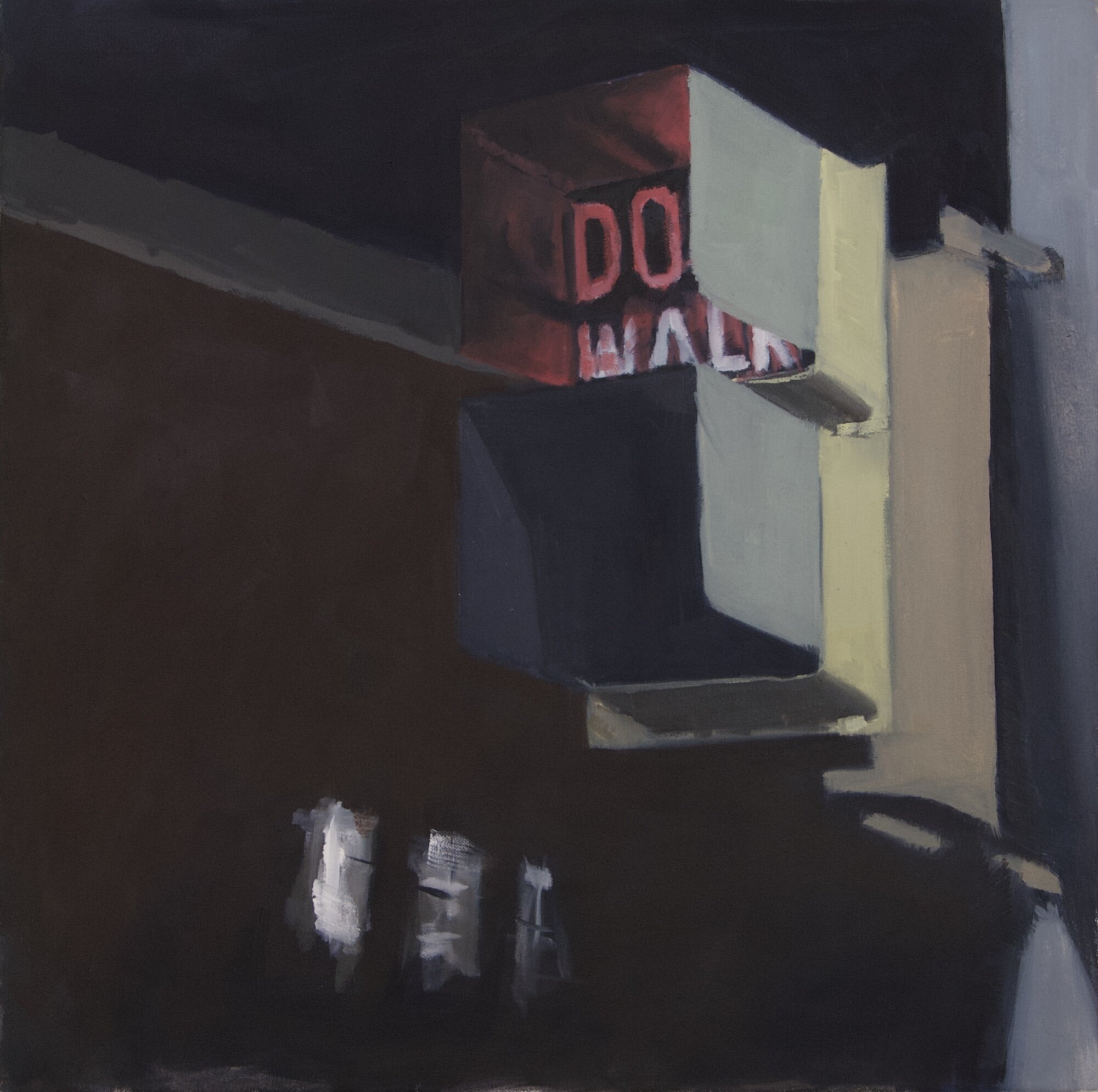 11 pm in Mt Vernon |
Oil on Canvas |
16" x 16" |
2017