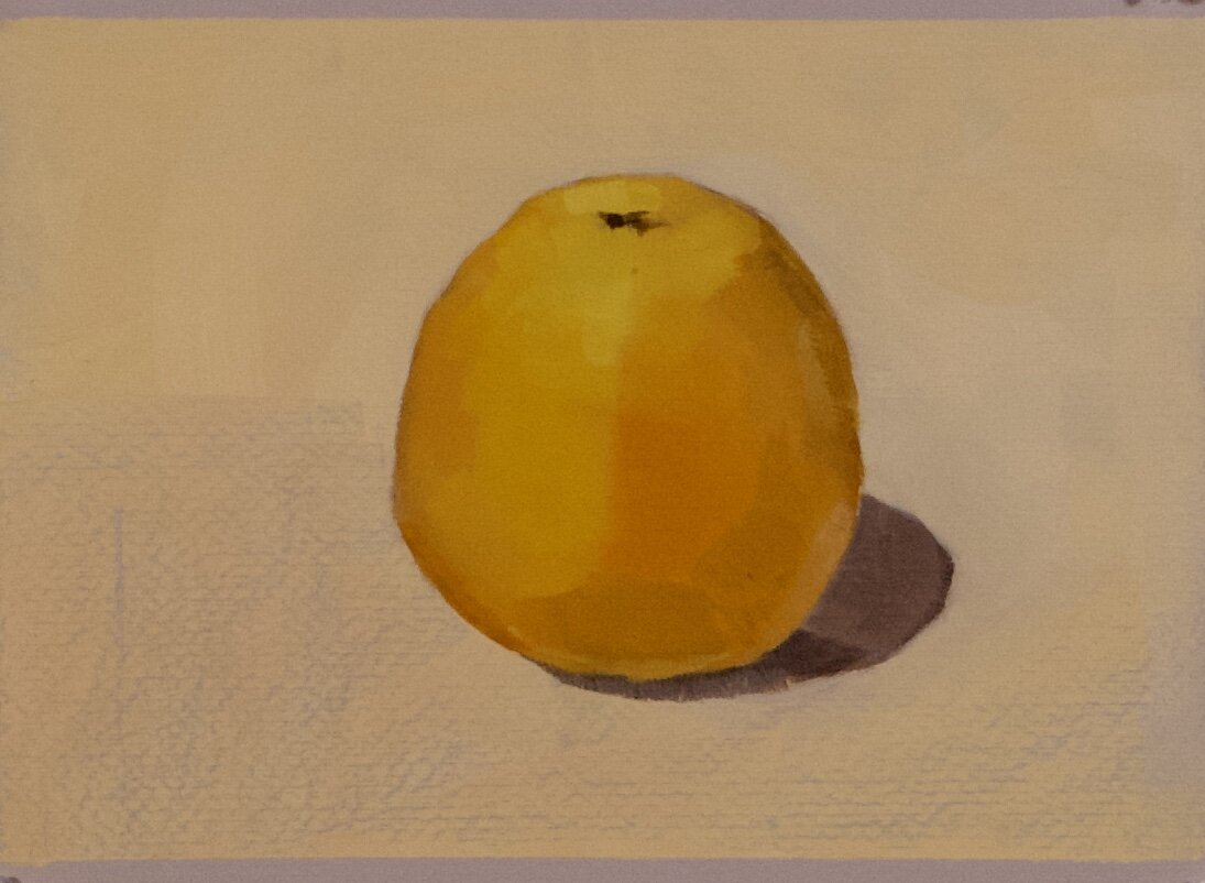 Orange |
Oil on Paper |
5" x 8" |
2016