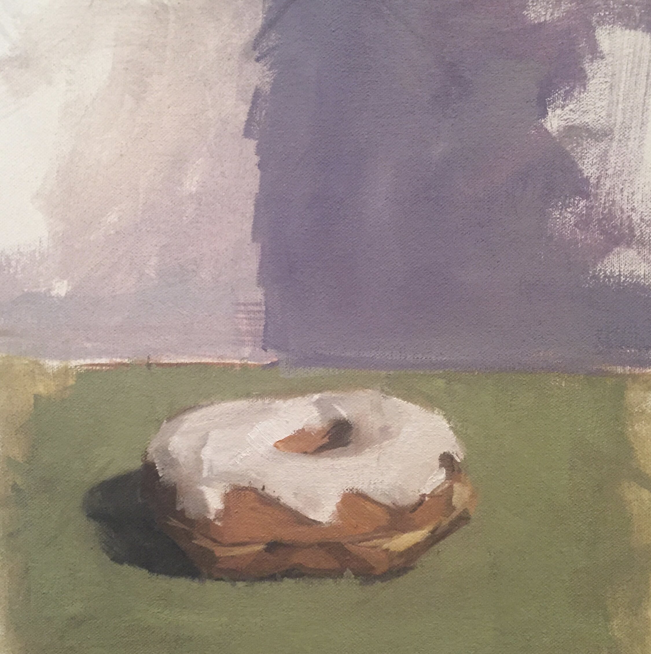 Donut |
Oil on Canvas |
10" x 10" |
2019