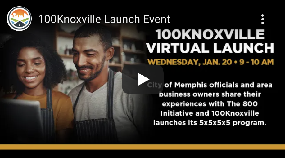 Launch event on January 20th, 2021 for 5x5x5x5 program